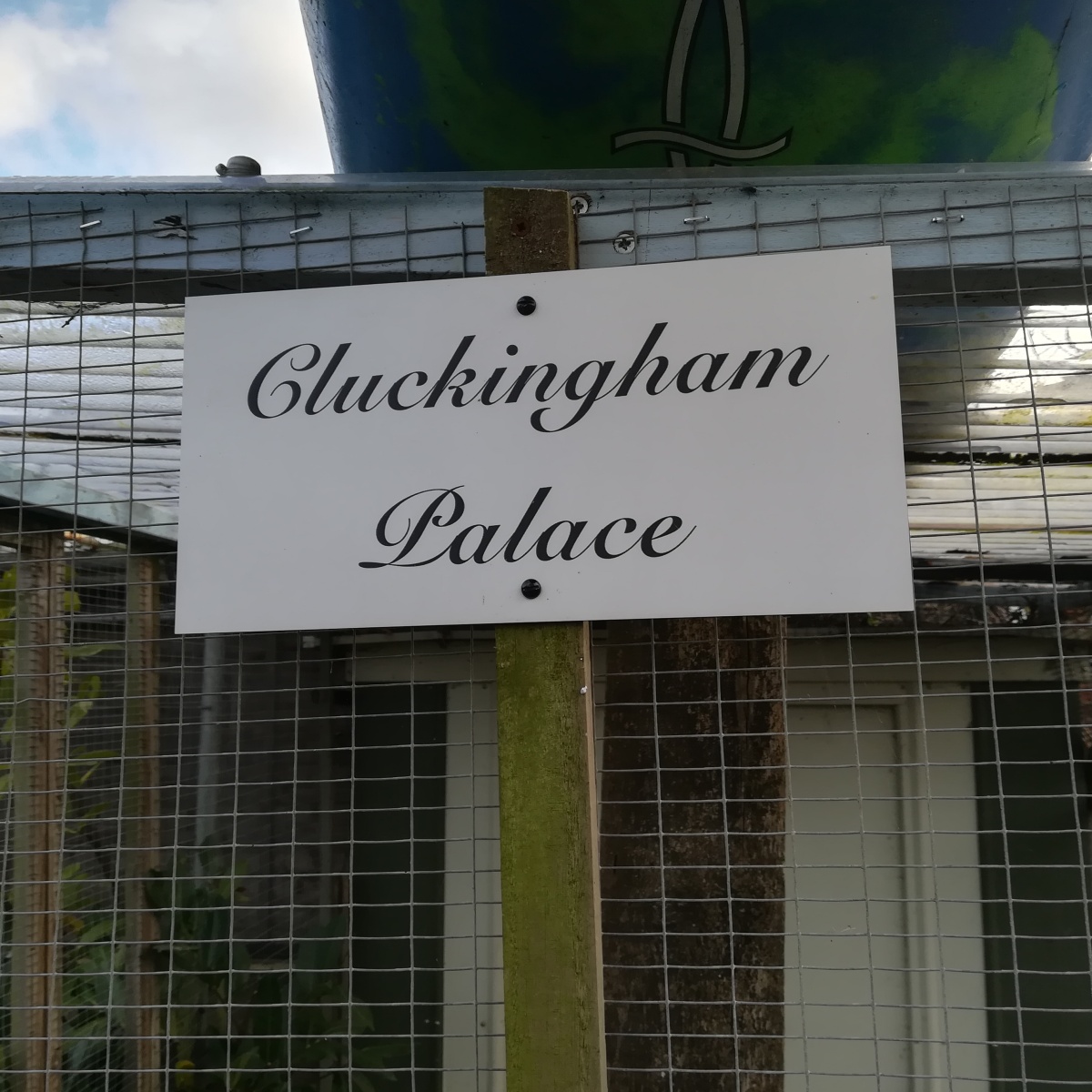 New Year – New Signs for our chicken coops